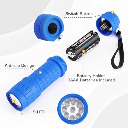 EverBrite 6-Pack Mini LED Torches with Batteries — view 3