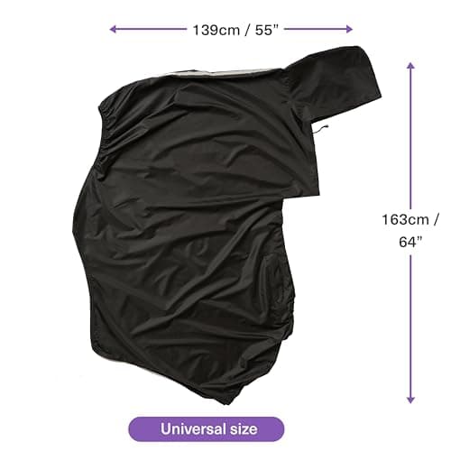Bramble - Universal Wind & Waterproof Full Body Wheelchair Hooded Poncho Cover — view 4