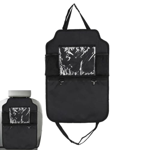 BOFYTR Car Seat Organiser, Back Seat Storage with Zipper, 41 x 61 cm