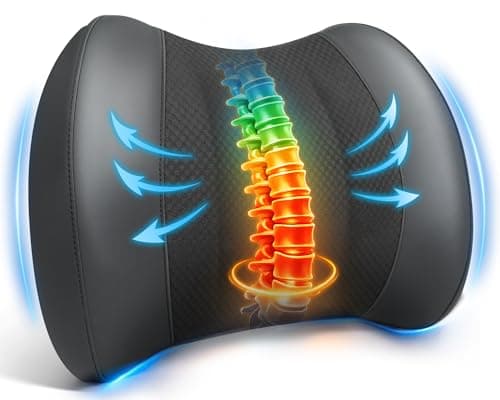 Lofty Aim Lumbar Support Pillow for Car, Car Seat Back Support for Driving