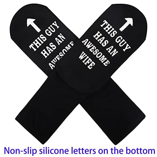 Jeasona To Husband Calf Socks 9-11 Gifts for Husband Christmas Birthday — view 3