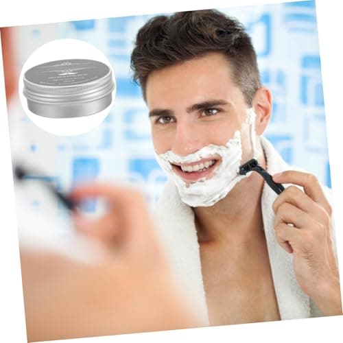 Men's Peppermint Shaving Soap Bar for Beard, Travel Use — view 6