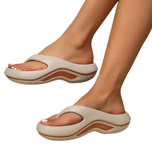 Bathroom Slippers Women Flip Flops Shower Shoes Women’s Summer Slide Sandals Comfortable Flat Flip Flops for Beach Travel Casual Wear Perfect with Jeans and Shorts — view 5