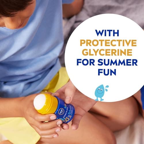 NIVEA Sun Kids Protect & Care SPF 50+ Roll On (50ml), Sunscreen with SPF 50, Roll-On Kids Sun Cream for Delicate Skin, Immediately Protects Against Sun Exposure — view 2