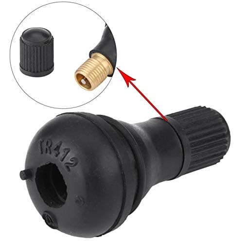 Autoventiel - Tubeless Motorcycle Valve 10Pcs Car Auto Tr412 Wheel Snap in Tire Tyre Valve Stem Dust Cap Rubber Valve Auto Repair Tool — view 6