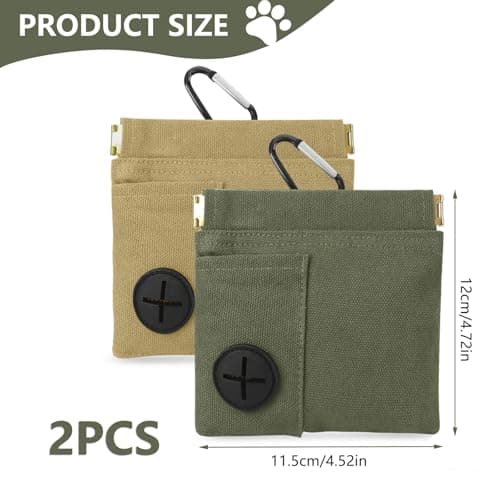 ChioSun Small Dog Treat Pouch,2pc Hands-Free Treats Pouch for Dog Training — view 2