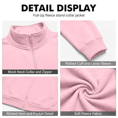 Zip Up Sweatshirts For Men Uk Warm Jacket Fleece Jumpers Work Travel Gym — view 5