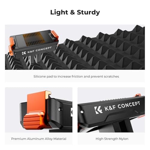 K&F CONCEPT 2 PCS Magnetic Quick Release Adapter Mount for DJI Osmo Action — view 3