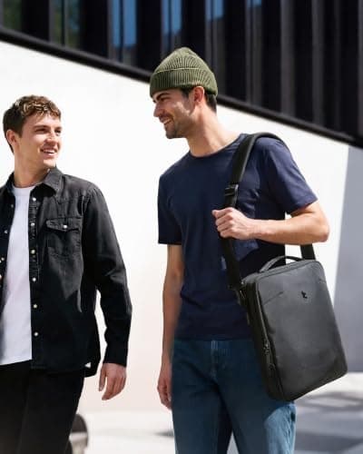 tomtoc 360 Protective Laptop Shoulder Bag for 16'' MacBook Pro M5 Pro/Max (2026), M4,M3,M2,M1, NEW RAZER BLADE 15/16, Dell Inspiron 16 Laptop, Dell XPS 16/15, Premium Cordura Ballistic Nylon Fabric — view 3