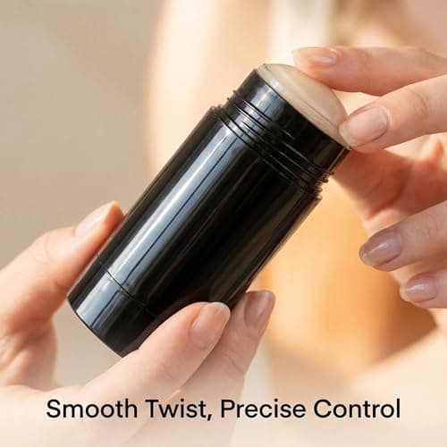 3 Pcs 30ml/1oz Black Plastic Empty Round Deodorant Containers Twist Up Filling Stick Deodorant Bottles Refillable Lip Balm Tube for DIY Cosmetic Lipstick Sunscreen — view 5
