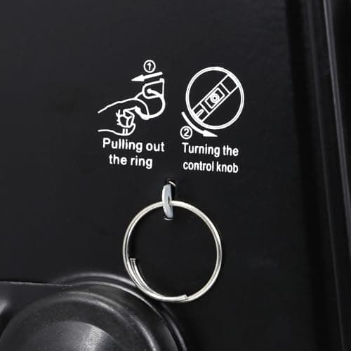 Taylor & Brown 2in1 Portable Gas Heater & Stove - For Outdoor Camping, Hiking, Fishing, Caravan & Skiing Trips - Emergency, Safety Grill, Auto Ignition, Carry Handle & Temp Control — view 6