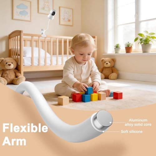 NozlaID Baby Monitor Holder, Universal Baby Monitor Stand for HelloBaby — view 2