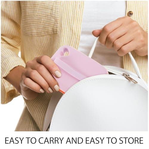 Zerodeko Portable Zipper Earbud with Silicone Storage Bag Waterproof, Weatherproof Small Storage Pouch for and Minimalist and Stylish Lavender Earphone Organizer Travel Occasions — view 6