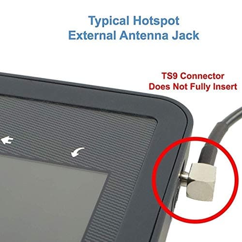 TS9 Magnetic Antenna 10dBi 2-Pack – 4G LTE 5G External Omni-Directional for Netgear AT&T Nighthawk, Verizon Jetpack 8800L, MiFi Mobile Hotspot, LB1120 Modem – 5ft Cable — view 6