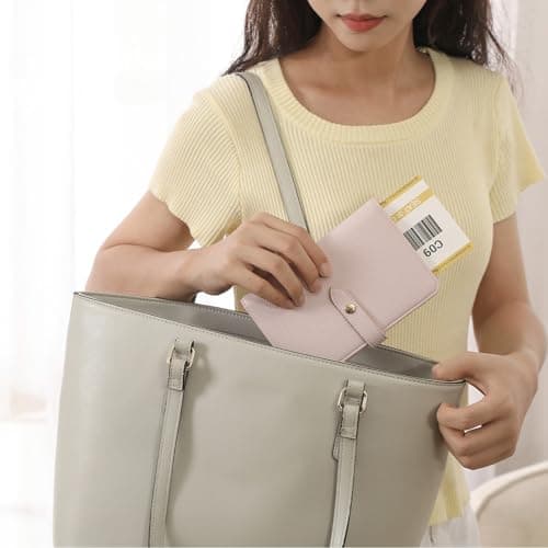 SEPWIK Passport Holder Cover PU Leather Travel Wallet Case RFID Blocking Travel Document Organizer for Women and Men Scandihome Series — view 6