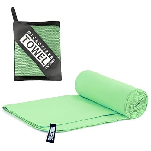 Microfibre Towel, Quick Dry Travel Towel for Gym, Beach and Swimming