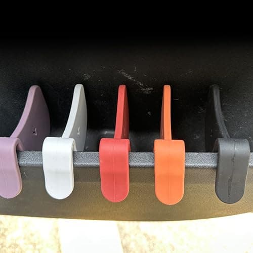 Silicone Car Door Slot Organizers for Customizable, Purple — view 6
