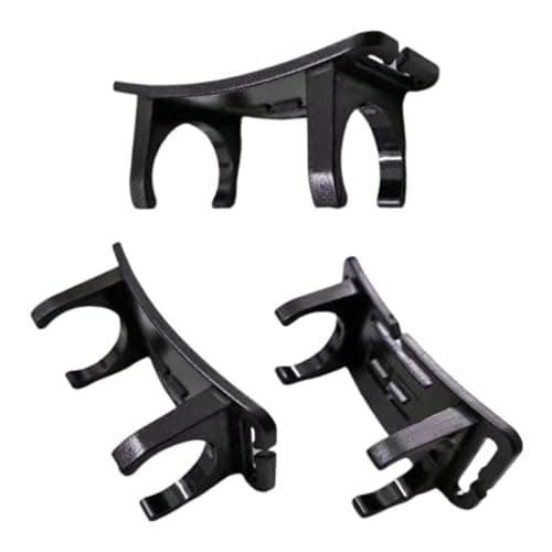 RecDec 3 Pack Headlamp Holder Mounting Bracket Clip Replacement Headband Mount Stand for LED Rechargeable Head Lamp 24mm Cylinder Flashlights Magnetic Base Headlight Flash Light Torch