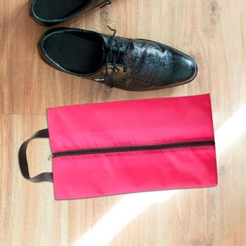 2pcs Shoe Bags Portable for Travel Oxford Cloth — view 4