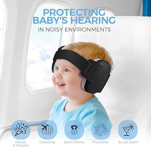 NAYEZH Baby Ear Defenders for 0-3 Years, Adjustable with Hearing‑Protection — view 6