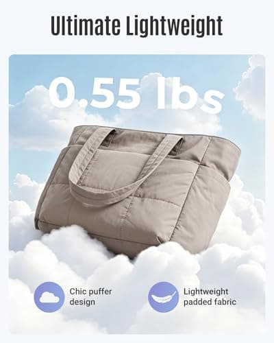 LIGHT FLIGHT Tote Bags for Women -15.6" Laptop Travel Tote with 26.5L — view 6