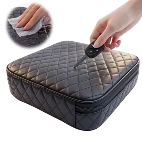 EV Car Charging Cable Storage Carry Bag Waterproof and Shockproof Portable Car Charger Cable Organizer Bag for Electric Vehicle Garage Or Travel (Square) — view 2