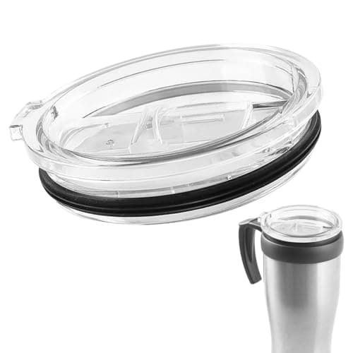 Générique Cup Lid - 10cm | Anti-Spill AS Material Tumbler Replacement Lids