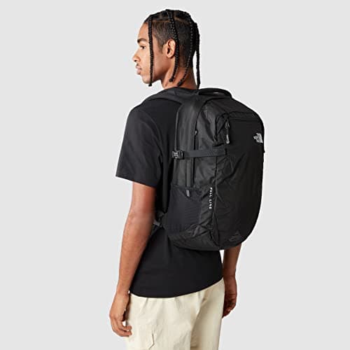 The North Face - Fall Line Backpack - Reflective Backpack for School, Work and Travel with Fleece-Lined Laptop Sleeve - TNF Black — view 5