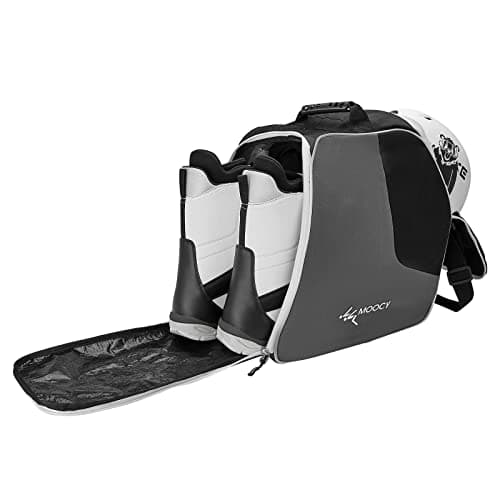 MOPHOEXII Ski Boot Bag,Snowboard Boots Bag for Adult and Youth-Waterproof Travel for Ski Helmets, Goggles, Gloves, Ski Apparel & Boot Storage