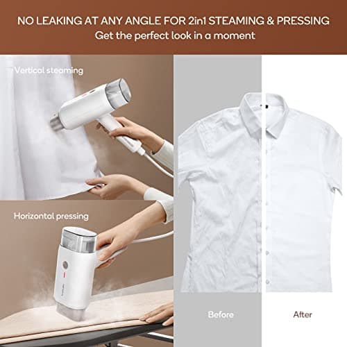 Newbealer Portable Handheld Clothes Steamer — view 4