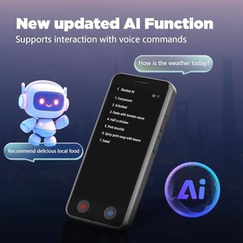 LivElect Language Translator Device, 5 inch Instant Translator No WiFi, AI Portable Translator, 139 Languages Two Way Real-Time Voice Translation, WiFi&Offline&Photo Translation for Travel Business — view 4