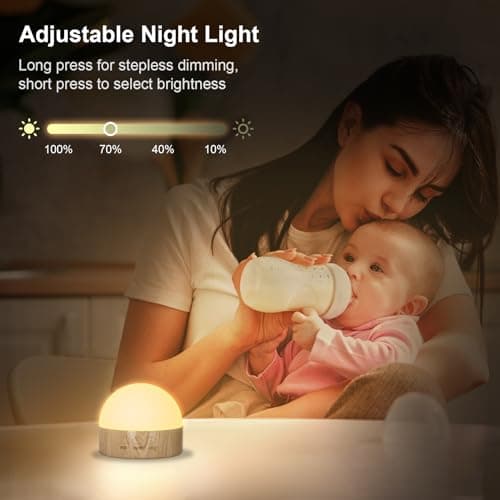 Kintion LED Night Light,USB Rechargeable Night Light for Adults,Brown 1 PCS — view 4