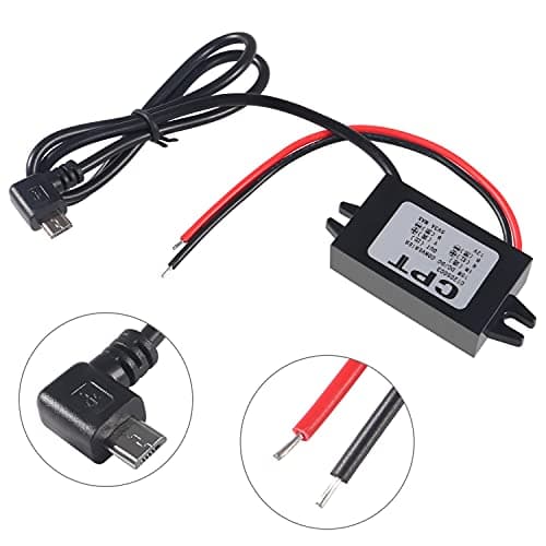 DC-DC 12V to 5V 3A Micro Dual USB Converter Voltage Step Down Regulator Waterproof Power Converters for Car Smartphone — view 3