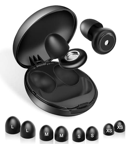 Ear Plugs for Sleep - 46dB Highest Noise Cancelling Earplugs, Flexible Silicone Reusable Ear Plug for Noise Reduction with Case & 8 Eartips, for Protection Sleep, Noise Sensitivity, Study & Work