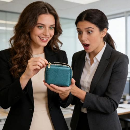 Mini Travel Jewelry Bag Portable Storage with Zipper — view 2