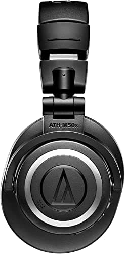 Audio-Technica ATH-M50xBT2 Wireless Headphone - Black & TP-Link Nano USB Bluetooth 5.0 Adapter for Multiple Devices, Long Range Bluetooth Dongle/Receiver for Windows 11/10/8.1/8/7, Plug and Play — view 3