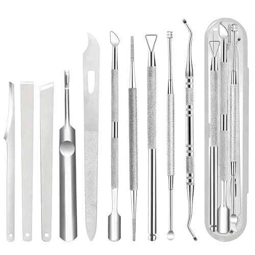 xiluuyou 10 Pcs Ingrown Toenail Tool Pedicure Tool Kit