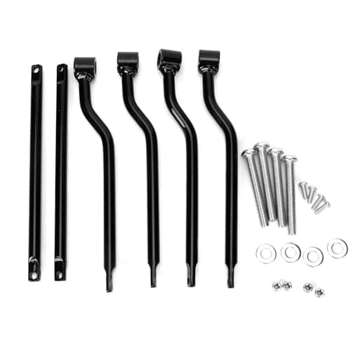 1 Set Saddle Bag Bracket, 12mm/0.5in Motorcycle Saddlebag Side Support Bars