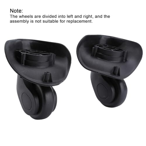 2PCS 360¡ã Swivel Replacement Luggage Wheels, Universal PVC Suitcase Wheels for Travel Bags, Trolley Cases — view 5