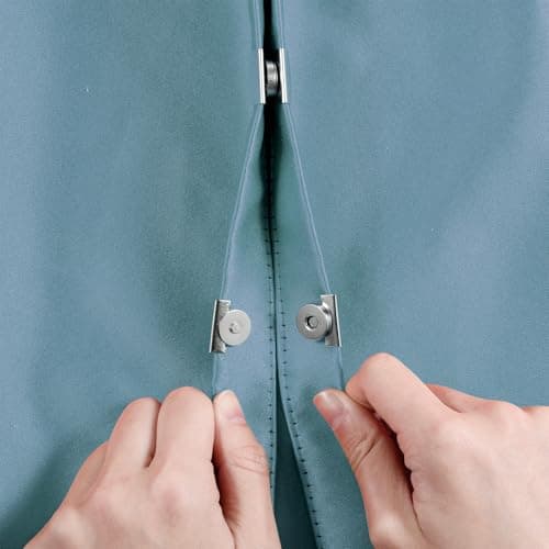 Yuanchu 12Pair No-Sewing Seamless Magnetic Snap Buttons, Metal Magnetic Buckle Clasp Magnetic Purse Clasps for Purse HandbagClothing Tote Bags DIY Crafts — view 6