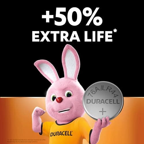 DURACELL LR44 Specialty Alkaline Battery (4 Pack) 1.5V, A76 — view 2