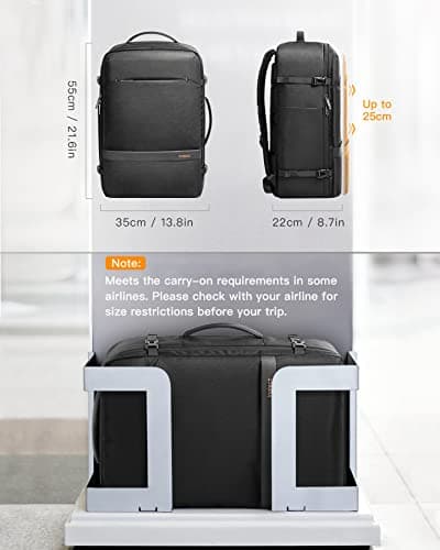 Inateck 42L Travel Backpack Hand Luggage Cabin Bag — view 5
