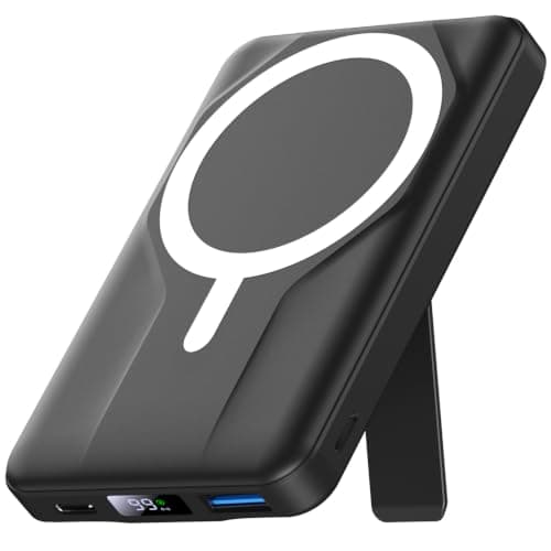 Azmuth for MagSafe Power Bank, 10000mAh Magnetic Wireless Portable Charger