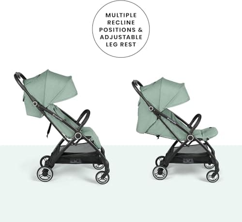 Ickle Bubba Aries Autofold Stroller (Sage Green) — view 5