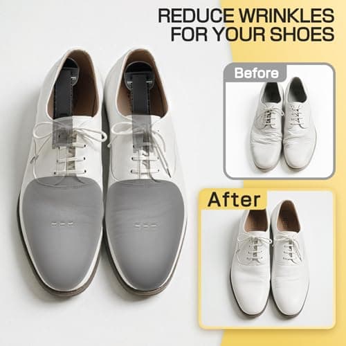 Shoe Washing Machine Bag,Laundry Shoe Bag Washer and Dryer Reusable Shoe Cleaning bags for Sneaker Tennis Shoes Unstain Cleaner Kit Include Pair of Adjustable Shoe Trees & Travel Bag, Grey 2pc — view 5