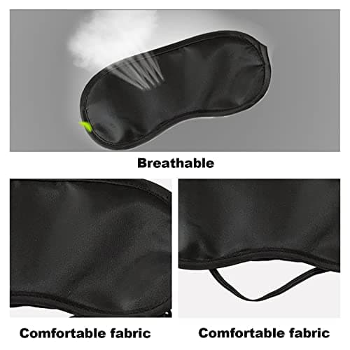 TSHAOUN 20 Pack Cotton Sleep Mask, Eye Mask,Light-Blackout Sleeping Mask,Blindfold Eye Mask for Sleep Game Travel with Nose Pad,Ultra Soft & Comfortable Eye Blinder (20 PCS) — view 5