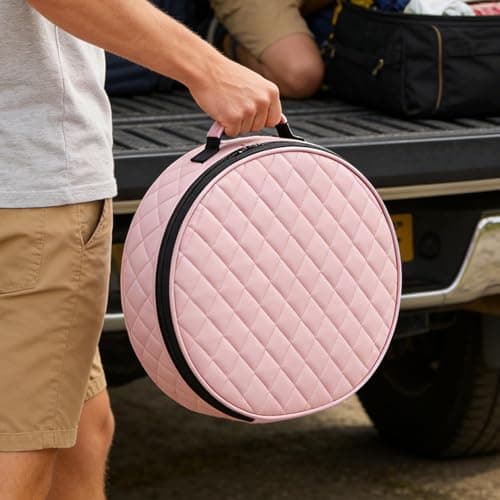 Genérico Electric Vehicle Cable Holder Waterproof Shock Resistant with Carry Handle Travel Cable Charger for Electric Car Garage Travel Camping — view 6