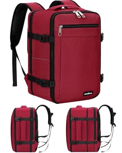 MOCOCITO Ryanair Cabin bags 40x30x20 Travel Backpac Expandable 40x30x20 to 40x30x25, 24L to 30L Carry On Weekend Trips Suitable for Ryanair, Wizz Air, Easyjet, Vueling