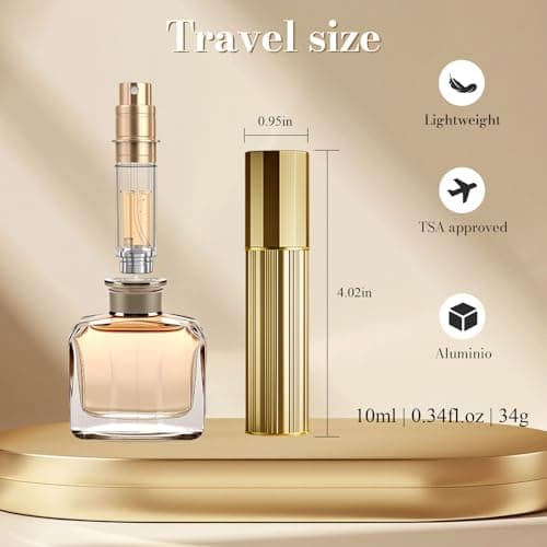 Perfume Atomiser 10ML Travel Perfume Bottle 2PCS Atomiser Spray Bottle — view 3