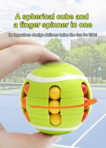 Zonopy Puzzle Sport Ball Toys - 3D Brain Teasers and Puzzle Games for Kids and Adults, Travel Games for Ages 3+, Intelligence 2.5" Small Magic Bead, Hand Sport, Adult Relieve Stress, Gifts for Boys — view 6
